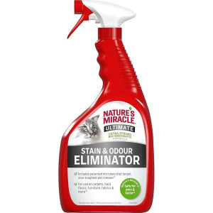 NATURE`S MIRACLE ULTIMATE CAT kaķu smaku un traipu tīrītājs 946ml